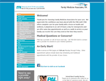 Tablet Screenshot of familymedks.com